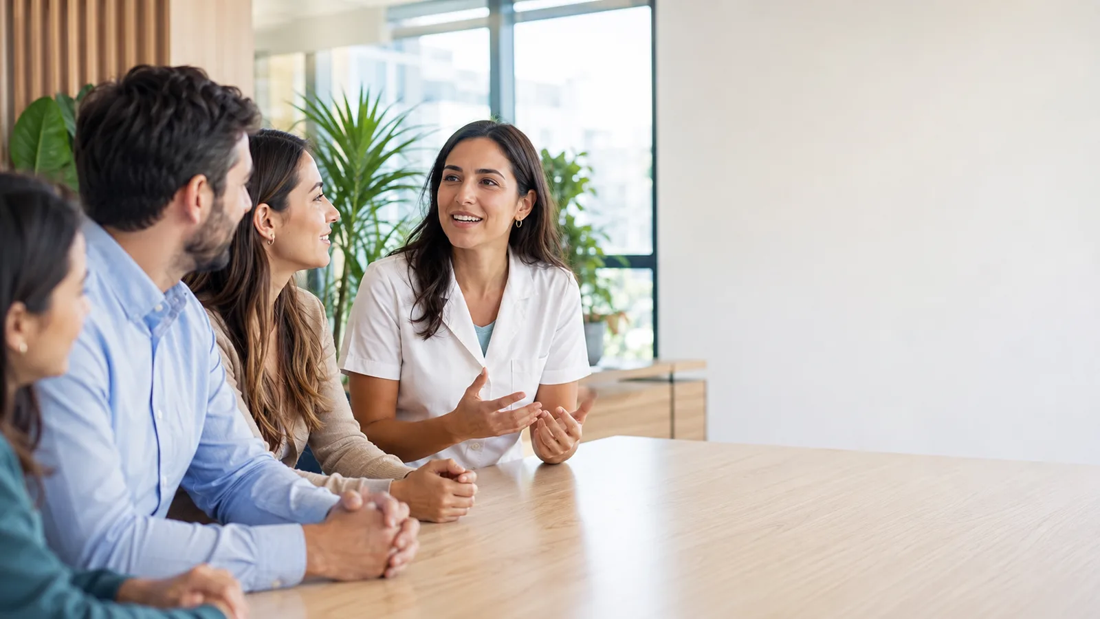 Equipo de una empresa participando en una actividad de bienestar corporativo de CEF